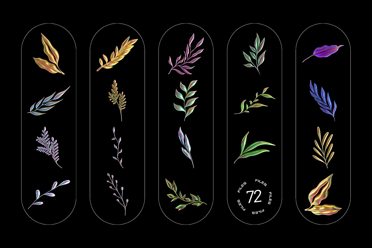 3D Garden Glow -  72 illustrations, an Object Graphic by assetpro.design (Photo 5 of 10)