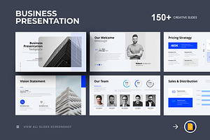 Minimal Business Google Slides, a Presentation Template by GenerousArt