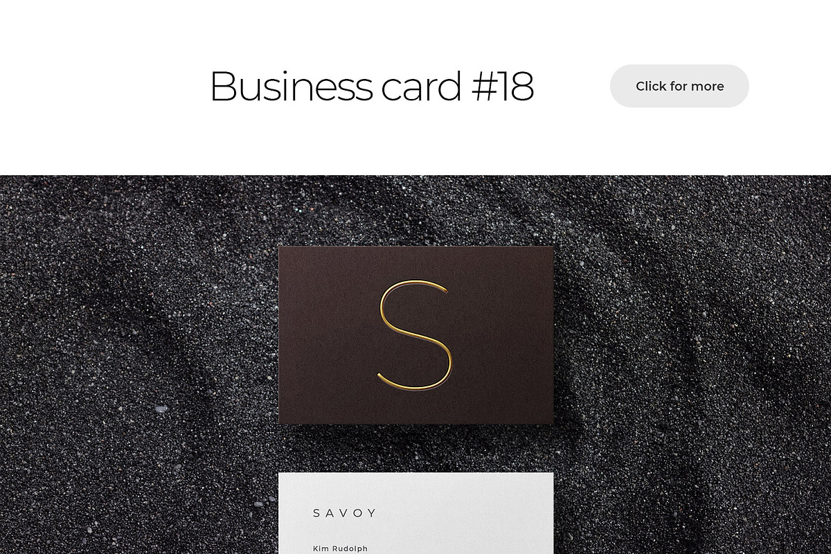 Business Card Mockup Template Bundle, a Business Card Template by PrintPixel (Photo 87 of 104)