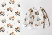 Monster trucks, a Pattern Graphic by Olena Kuznietsova (Thumbnail 5 of 11)