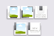 Gray Instagram Post  Templates/Canva, a Social Media Template by Innova Studio (Thumbnail 5 of 7)