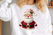 Crochet Christmas Faux Yarn Santa, an Illustration by Craft Nest (Thumbnail 3 of 6)