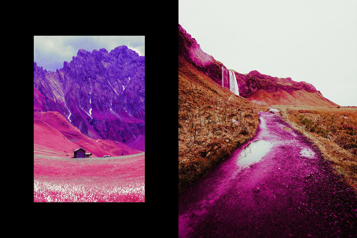 Infrared Photo Effect, a Layer Style Add-On by Design Squad
