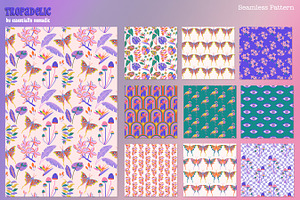 Tropical Summer Pattern Collection