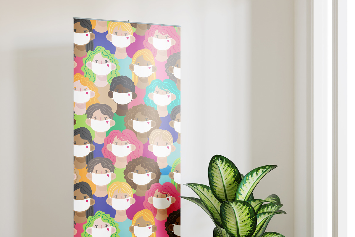 People wearing medical masks., a Healthcare Illustration by KVIO (Photo 6 of 7)