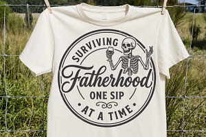 Funny Wine Dad SVG, a Seasonal Illustration by Rose Art