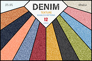 Denim Texture Seamless Patterns, a Texture Graphic by AllNikArt (Thumbnail 1 of 3)