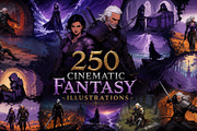 Dark Fantasy Worldbuilding Bundle, a Person Illustration by Premium Digital Templates (Thumbnail 2 of 3)