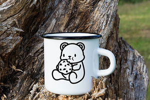 Bears SVG Illustrations - Kawaii