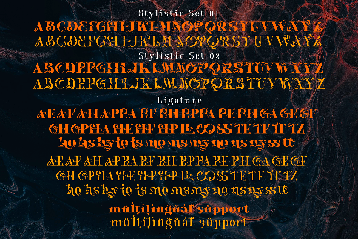 Palimony Luxury Serif, a Font by TypeClassHeroes (Photo 15 of 15)