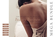 Mega Bundle Beauty Business 335 ph, a Social Media Template by OntheMoon (Thumbnail 1 of 31)