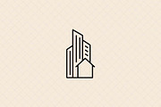 Minimalist Building Icon Skyscraper, an Object Illustration by Vectorium Studio (Thumbnail 2 of 4)