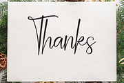 Christmas Signature | Script Font, a Handwritten Font by Scratchones (Thumbnail 8 of 8)