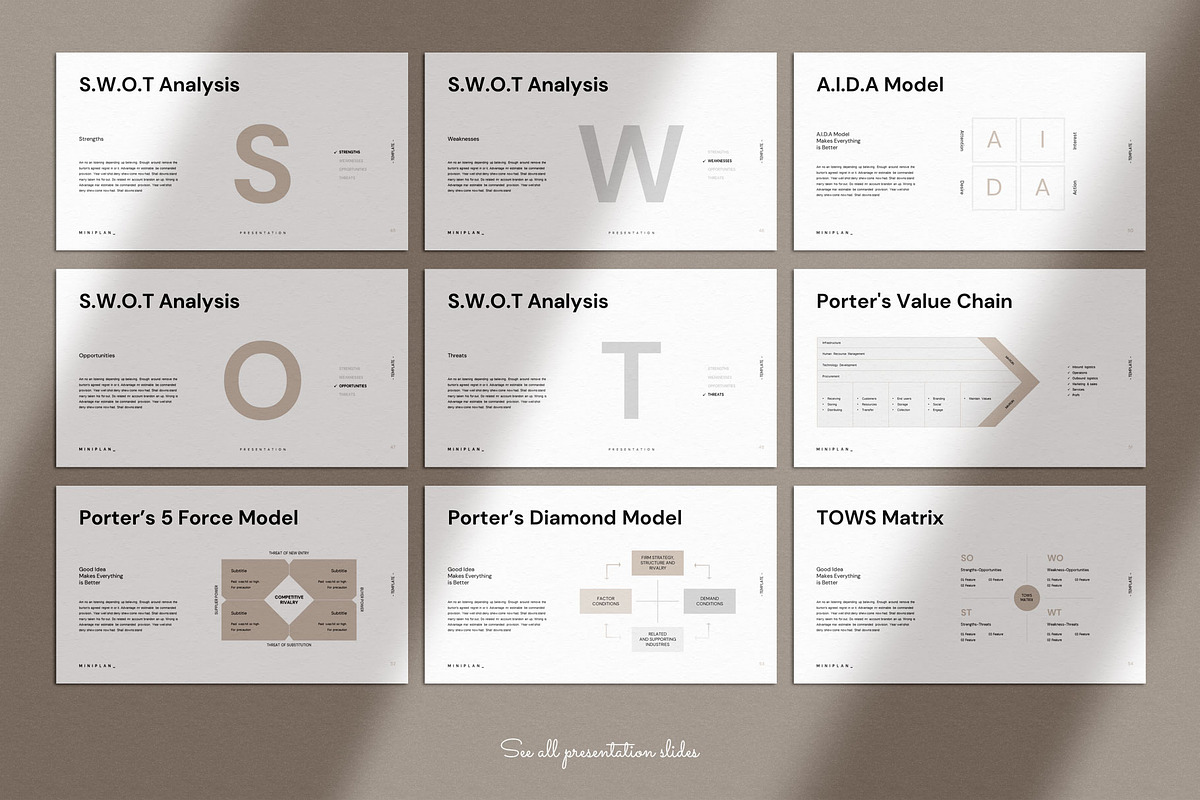 Business Plan PowerPoint Template, a Presentation Template by TemplatesForest (Photo 8 of 13)