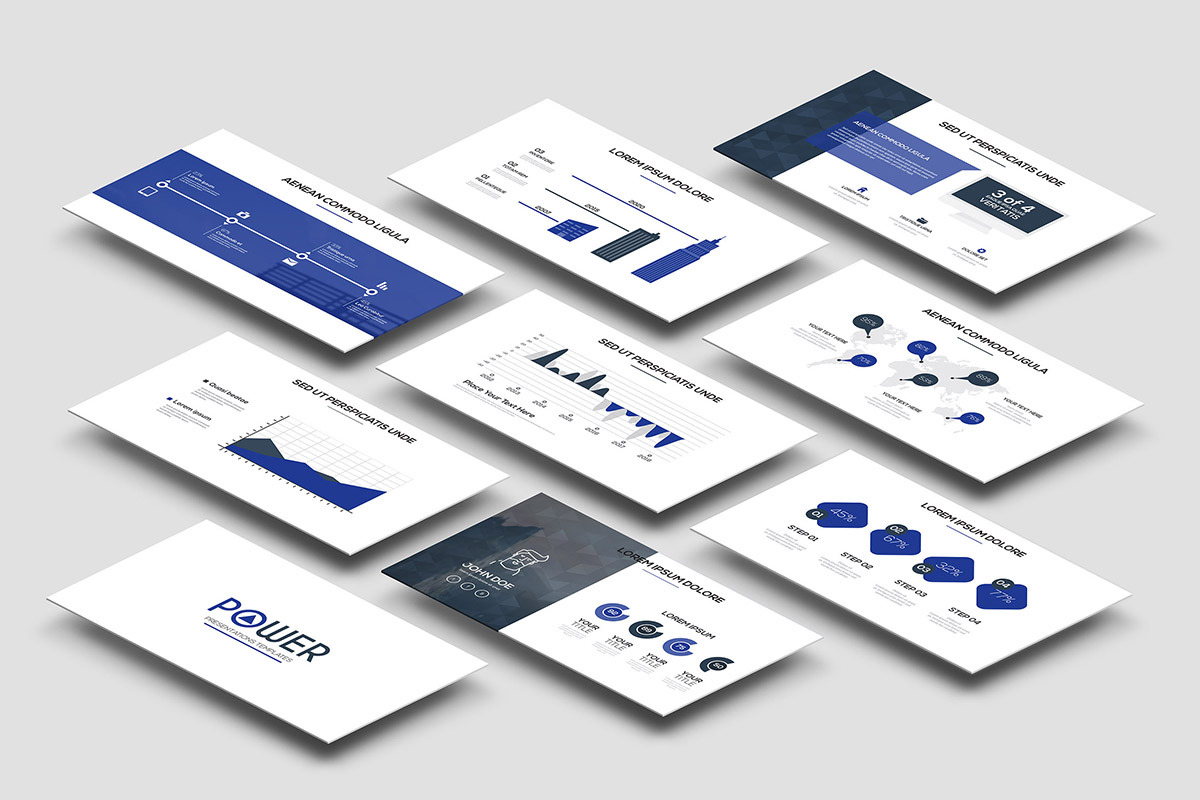 Presentation slide templates, a Presentation Template by Creative Graphics