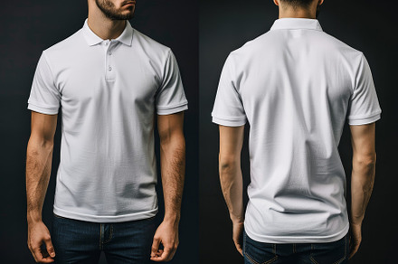 A young male model showcases a simpl, a Photo by Tanuart