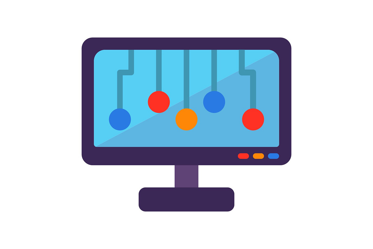 Monitor Flat Icon, an Icon by Pexelpy (Photo 1 of 2)