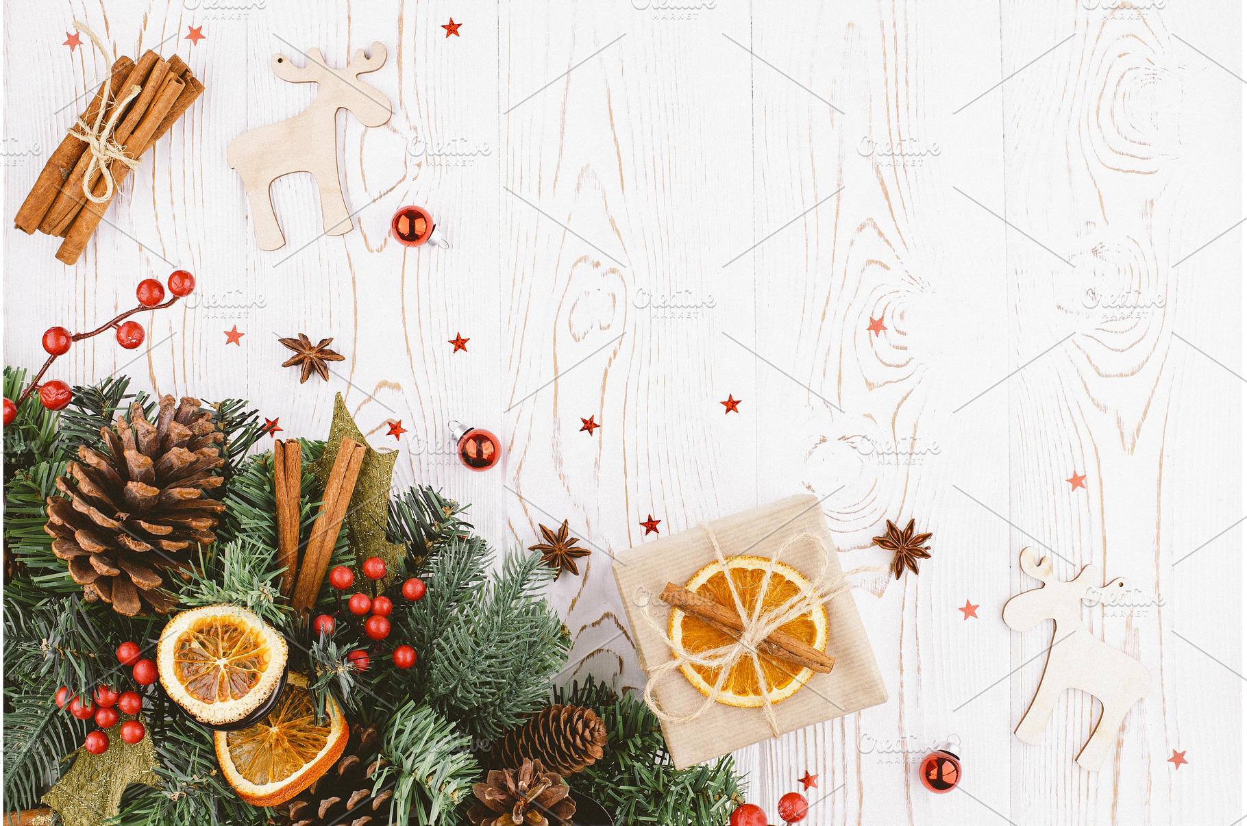 Christmas holiday background with, a Holiday Photo by Diary of impressions