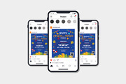 Cinco de mayo instagram templates, a Flyer Template by imadeDesign (Thumbnail 2 of 3)