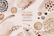 Organic Modern Shapes Watercolor set, a Decorative Illustration by Peace ART (Thumbnail 3 of 17)