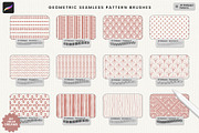 Wallpaper Pattern Procreate Brushes, a Brush Add-On by Julia Dreams (Thumbnail 4 of 8)