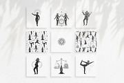 Feminine Energy. Desert and space, an Object Illustration by Chikovnaya (Thumbnail 5 of 9)