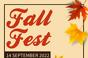 Fall Festival Social Media Templates, a Social Media Template by designerzDukan (Thumbnail 6 of 6)