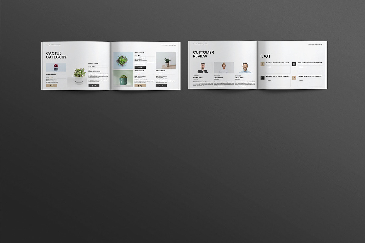 Product Catalog Template Landscape preview 8