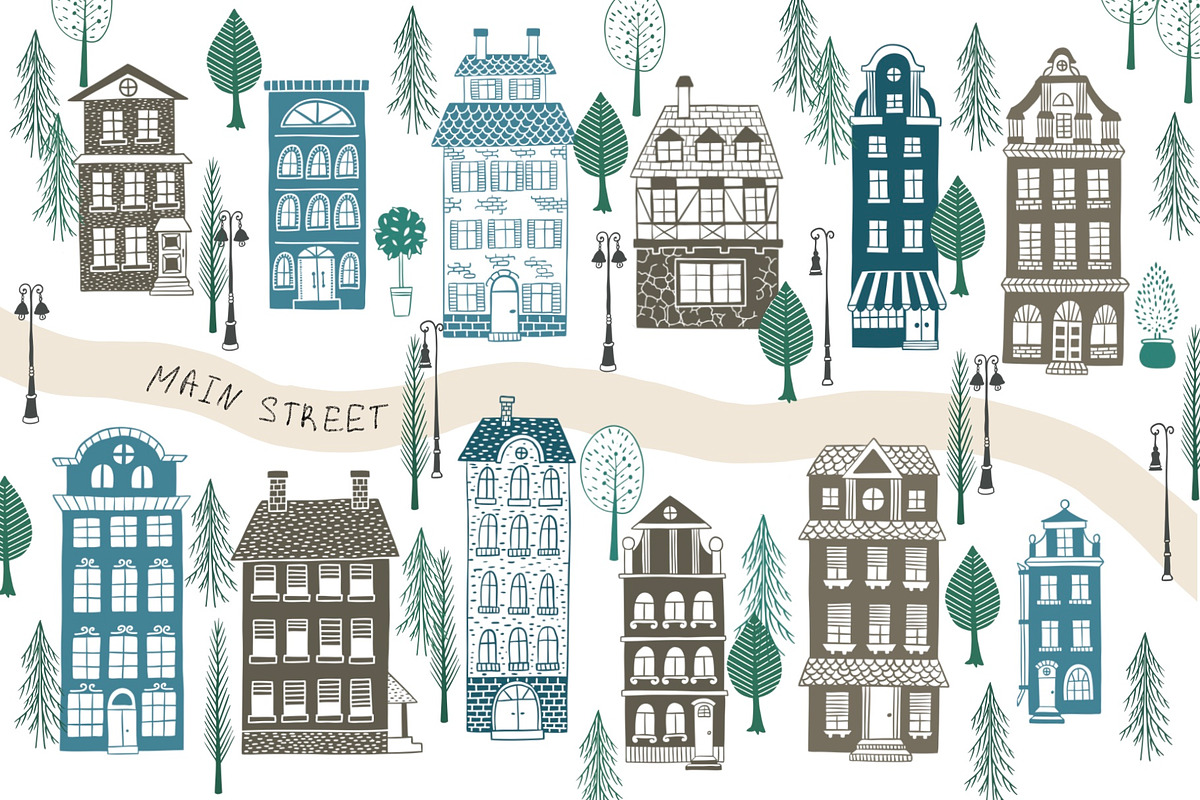 House Procreate brushes, clipart, a Brush Add-On by Veronika Gotovceva (Photo 3 of 4)