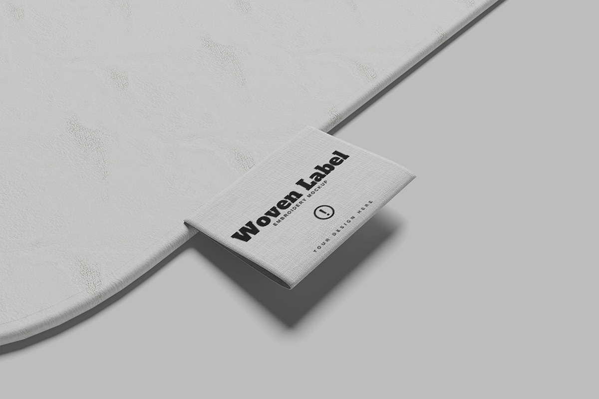 Woven Label Mockup, an Advertising Mockup by Twins_studio926 (Photo 5 of 5)