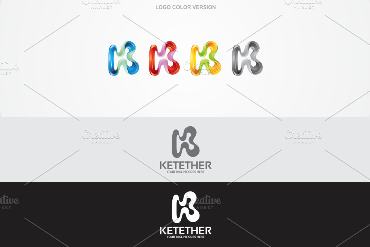 Letter K - Logo Template, a Branding & Logo Template by Alfam17 (Photo 4 of 4)