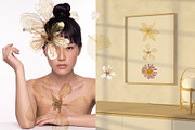 Hana Washi Seamless paper Flower PNG, a Pattern Graphic by mila_leev (Thumbnail 14 of 23)