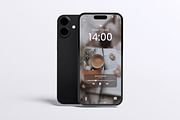 iPhone 16 Mockup, an iPhone Mockup by xavier_studio (Thumbnail 2 of 5)