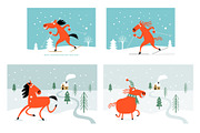 Year of the Horse, an Animal Illustration by lenlis (Thumbnail 3 of 5)