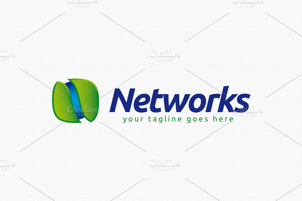 Networks Logo Template, a Branding & Logo Template by PixaSquare (Photo 3 of 5)