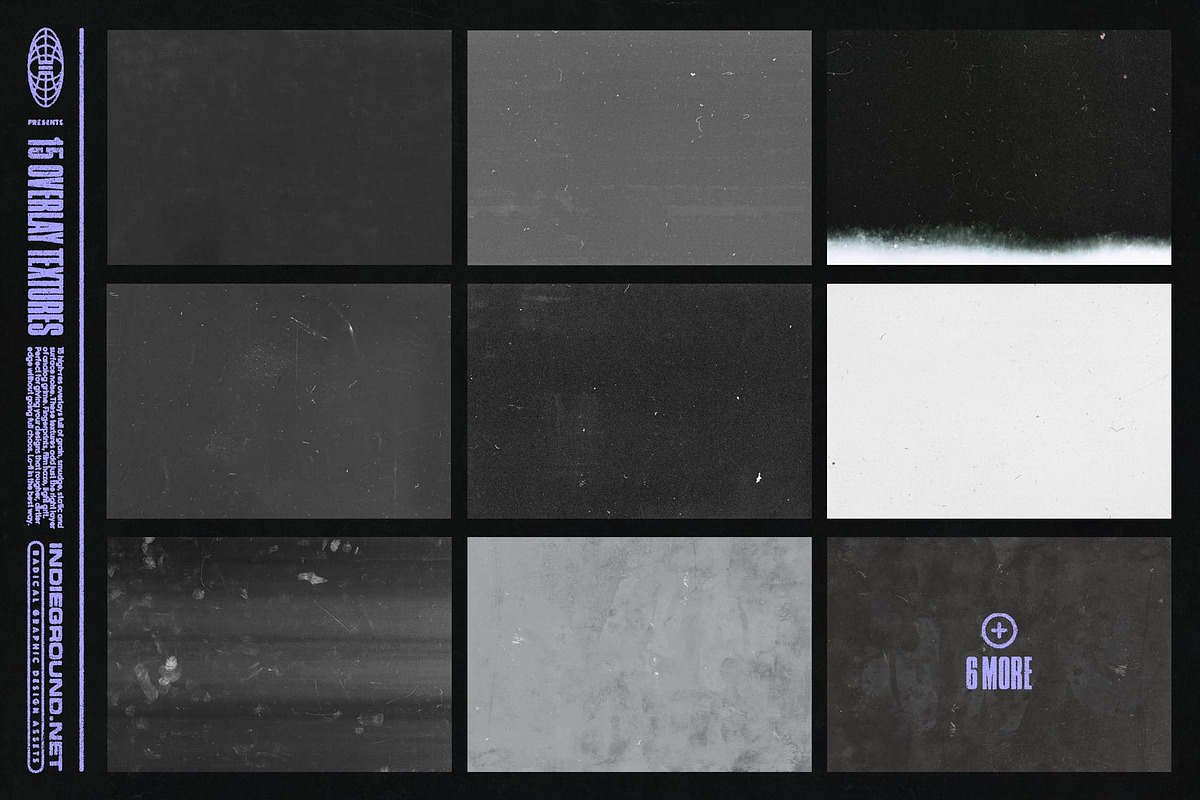 Grunge Textures, a Texture Graphic by Indieground Design Inc. (Photo 19 of 23)