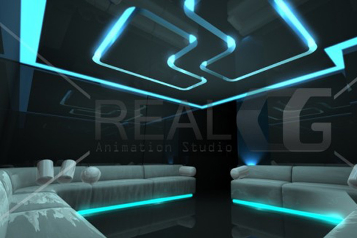 3D render of Night Club Interior preview 5