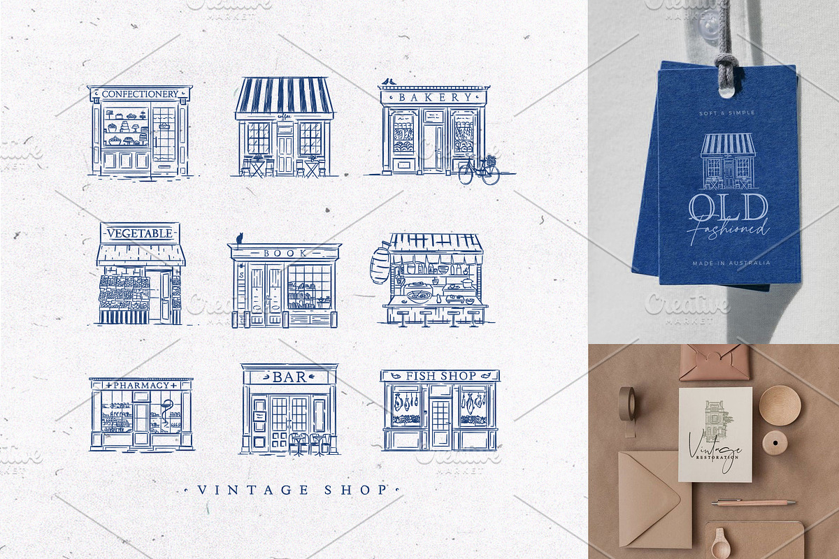 Vintage buildings, an Illustration by Anna (Photo 5 of 6)