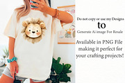 Watercolor Cute Baby Safari Animals, an Illustration by Designworld (Thumbnail 2 of 8)