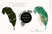 Palm Leaf Vectors and Textures, a Texture Illustration by Fire Spark Studio (Thumbnail 5 of 7)