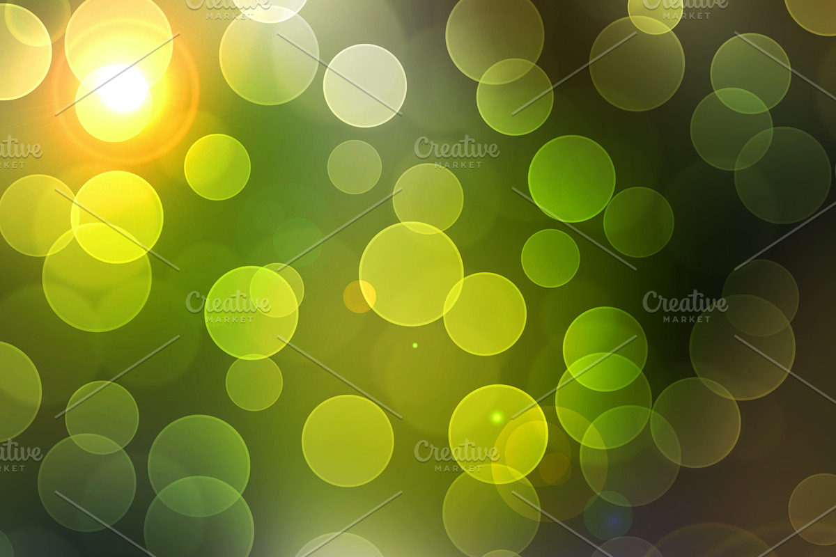 Natural Bokeh Background preview 2