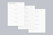 Generic Planning Pages Set V-19, a Stationery Template by shahsoft (Thumbnail 2 of 3)