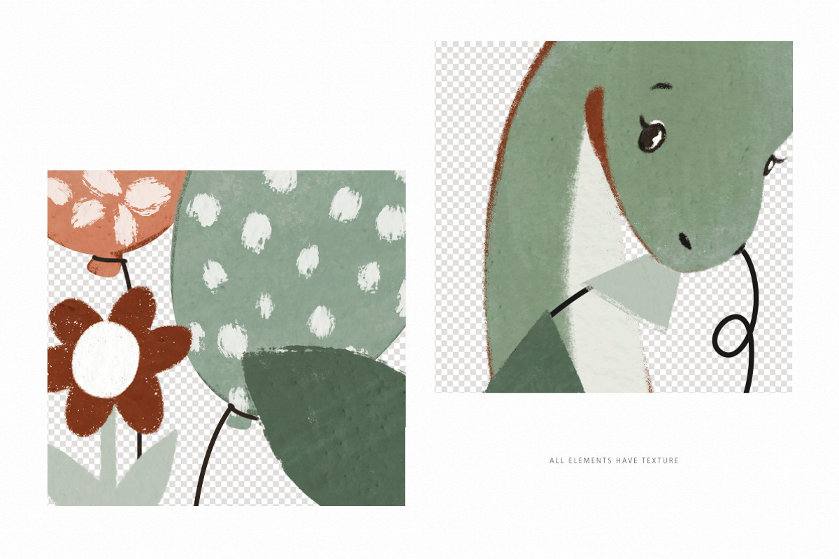 HAPPY DINO graphic set, an Object Graphic by erasovas (Photo 12 of 13)