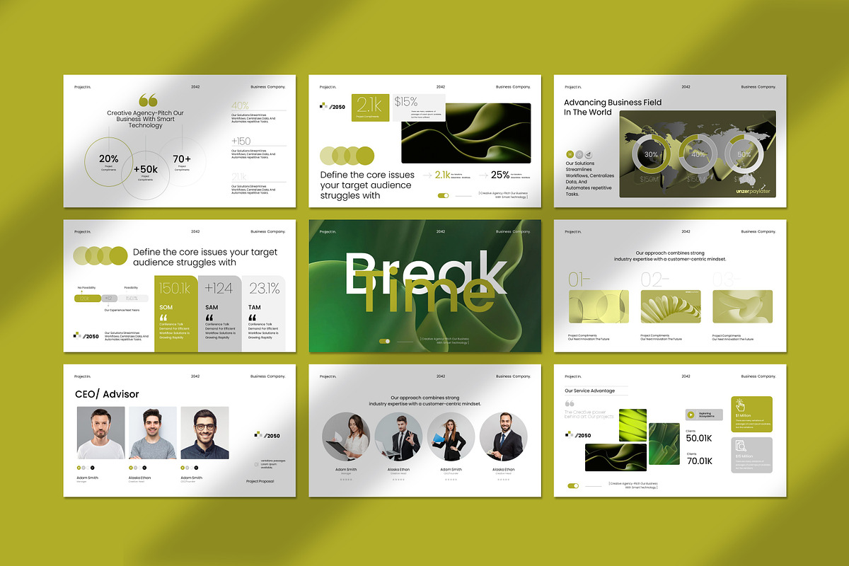 Future Project Proposal Business, a Presentation Template by Soraclod (Photo 6 of 9)