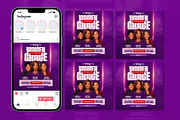 Women of Grace Church Flyer Template, a Social Media Template by church flyer templates (Thumbnail 8 of 10)