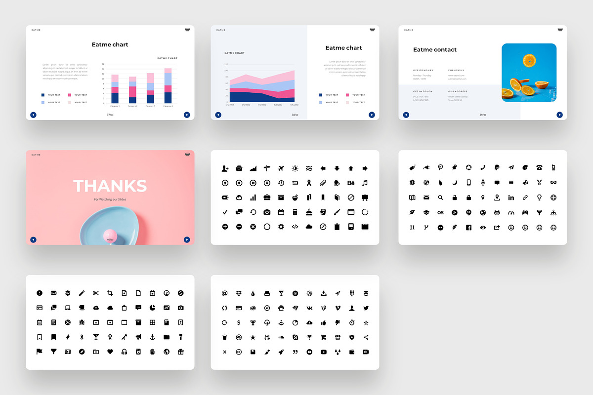 EATME - Food PowerPoint Template, a Presentation Template by BeadyLab (Photo 6 of 6)