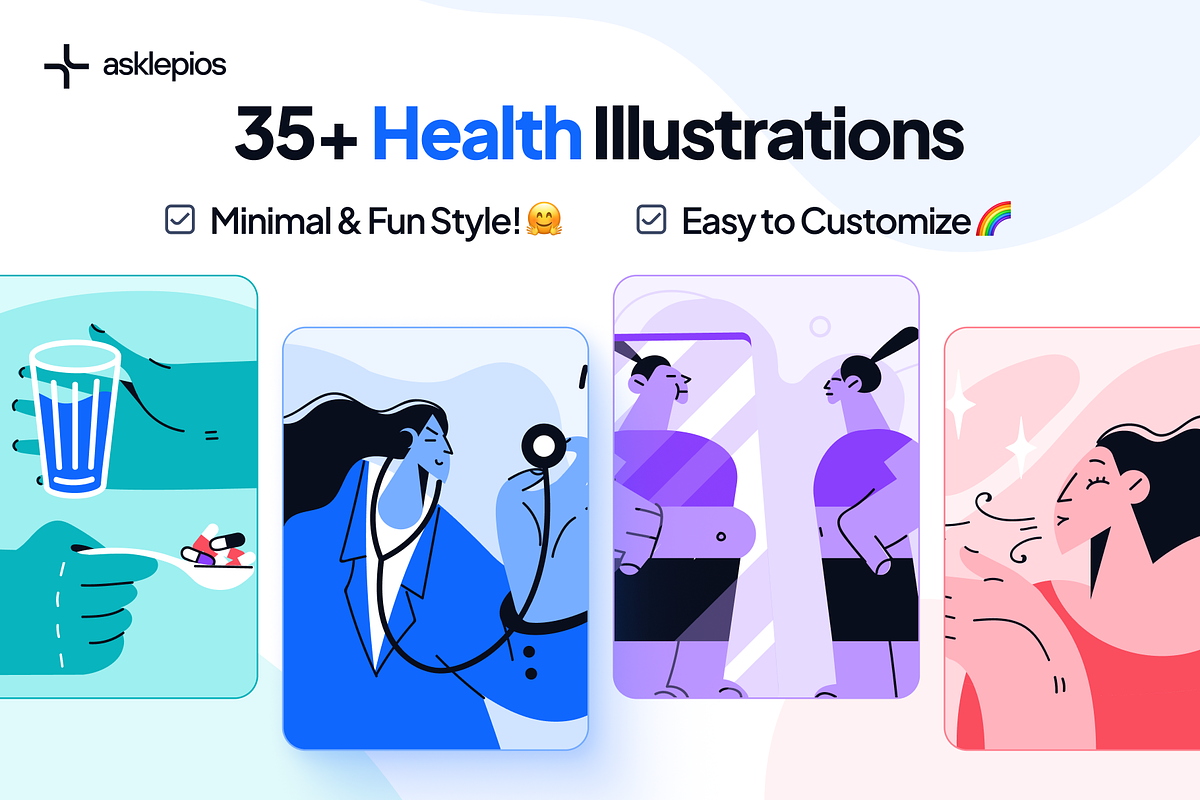asklepios ui kit: AI Healthcare App, an UI Kit Template by strangehelix.bio (Photo 6 of 10)