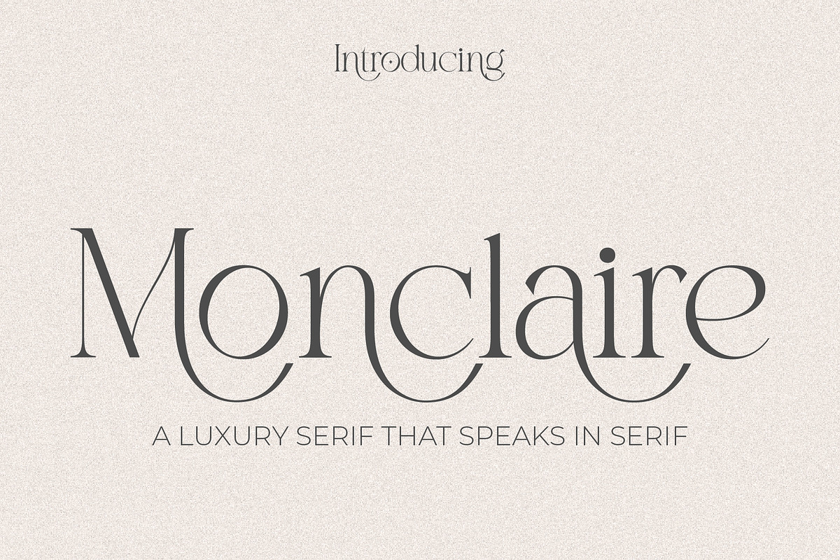 Monclaire, a Font by Prestige Artsy Studio (Photo 1 of 10)