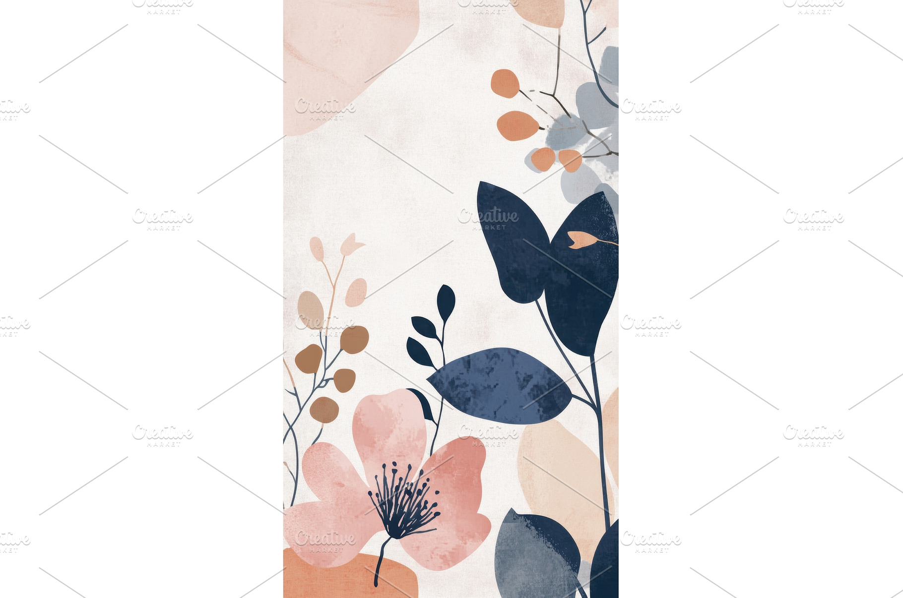 Soft floral abstract design, an Arts & Entertainment Photo by Beautiful things