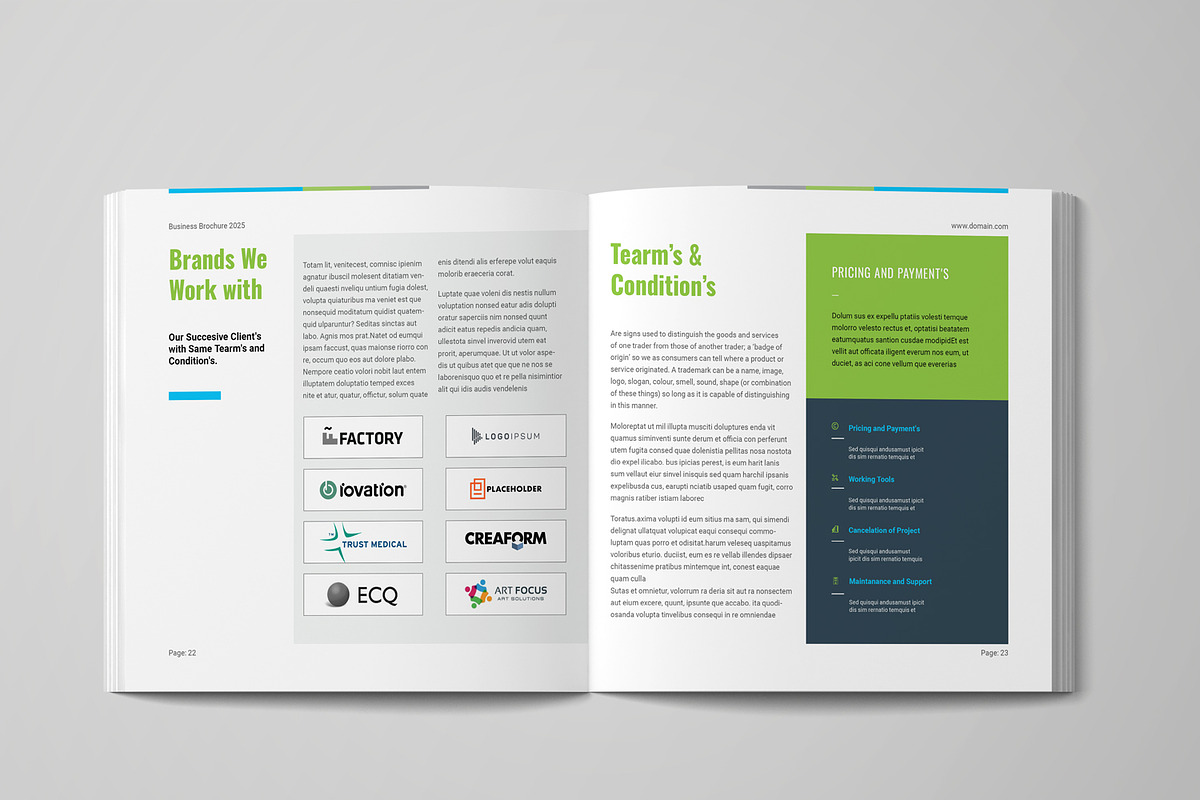 Square Brochure, a Brochure Template by Elite_Standard (Photo 10 of 10)